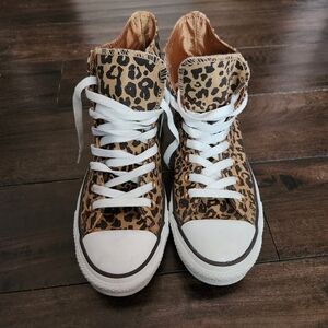 Leopard print Converse All Star